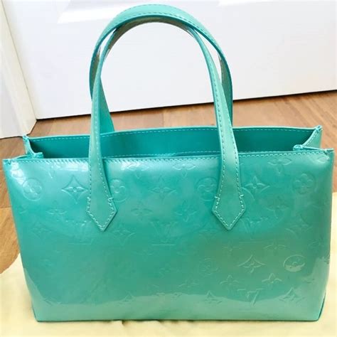 Louis Vuitton tiffany blue bag